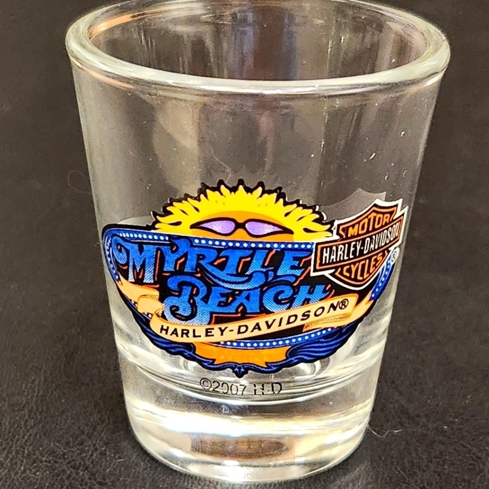Harley-Davidson Myrtle Beach Shot Glass 2007